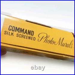 SCARFACE? Vintage 1970s German Silk Screened Photo Wall Mural