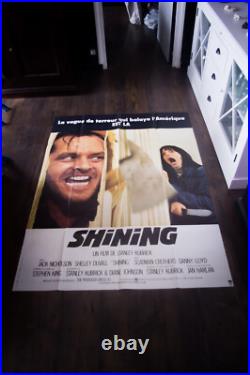 SHINING? Stanley Kubrick Large French Grande Vintage Movie Poster Original