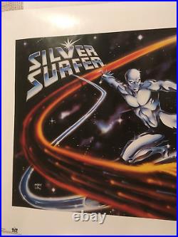 SILVER SURFER #28-633'OSP' 1986 MARVEL by POLLARD/ COFFEY VINTAGE POSTER 22X34