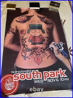 SOUTH PARK Vintage Poster Rare! Huge Movie Theater Size 70x48 P121
