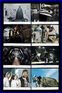 STAR WARS CineMasterpieces VINTAGE ORIGINAL LOBBY CARD SET 1977 MOVIE POSTERS
