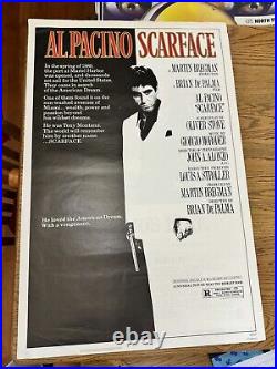 Scarface Al Pacino Movie Vintage Poster 41x20