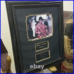 Scarface Tony Montana, Framed Collectible Movie Premier Al Pacino Bullet Retro
