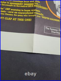 Sex Madness 70s One Sheet Poster Cult Grindhouse B Movie Vintage Original