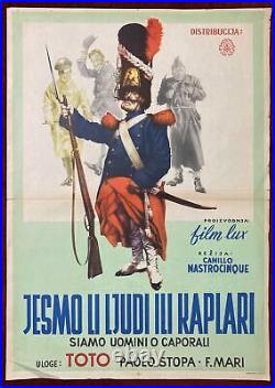 Siamo Uomini o Caporali Poster Vintage Movie 1955