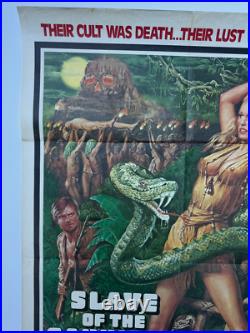 Slave of the Cannibal God 1978 Original One Sheet Vintage Movie Poster 27x41