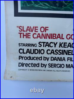 Slave of the Cannibal God 1978 Original One Sheet Vintage Movie Poster 27x41