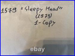 Sleepy Head Original 1 Sheet Movie Poster 1973 Vintage Exploitation Film