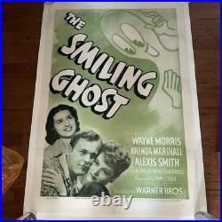 Smiling Ghost Original Vintage Poster 1942 professionally restored