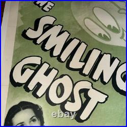 Smiling Ghost Original Vintage Poster 1942 professionally restored