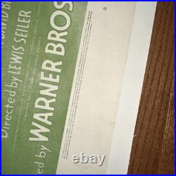 Smiling Ghost Original Vintage Poster 1942 professionally restored