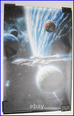 Star Trek Communicator Spaceship Vintage Movie Poster 1997 Paramount 36 x 24