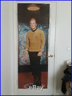 Star Trek TOS, Vintage 1976 6' Kirk & Spock Posters, Door Size. Free Shipping