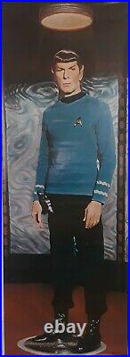 Star Trek, Vintage 1976 6' Spock Poster, Door Size. Free Shipping