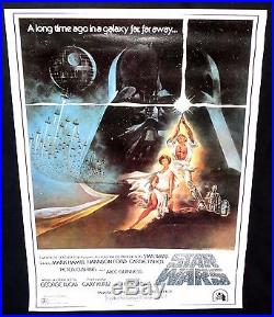 Star Wars 1982 Soundtrack Poster Rolled Vintage/Original 20 x 28 Never Hung