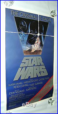 Star Wars 1982 US 1 Sheet Re-Release Movie Poster Rolled Vintage/Original 27x41