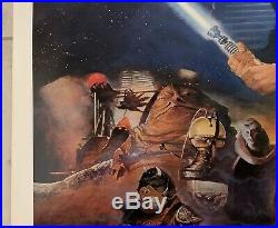Star Wars Episode VI Return Of The Jedi Poster RARE! VINTAGE! 1983 ORIGINAL