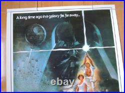 Star Wars Japanese Version original movie POSTER JAPAN B2 EX Vintage