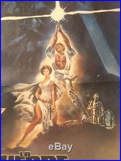 Star Wars La Guerres Des Etoiles Vintage Medium French Movie Poster