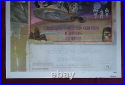 Star Wars Original Movie Poster 1sh 1977 Style D Circus Style Vintage