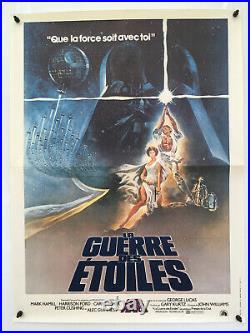Star Wars Original Vintage Movie Poster 1977