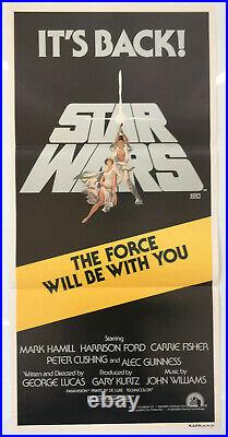 Star Wars Original Vintage Movie Poster 1981