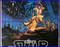 Star Wars Original Vintage Movie Poster Hildebrandt 1977 Factors Fox Film Pin-up