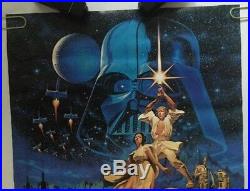 Star Wars Original Vintage Movie Poster Pin-up Hilderbrandt 1977 Fox Factors
