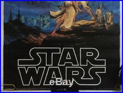 Star Wars Original Vintage Movie Poster Pin-up Hilderbrandt 1977 Fox Factors
