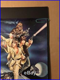Star Wars Original Vintage Movie Poster Pin-up Hilderbrandt 1978 Fox Factors