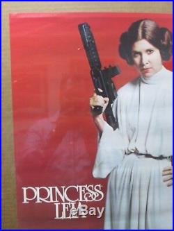 Star Wars Princes leia 1977 Vintage Poster movie Inv#G3113