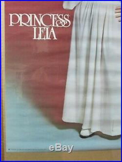 Star Wars Princes leia 1977 Vintage Poster movie Inv#G4510