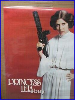 Star Wars Princess Leia Movie Vintage Poster Garage 1977 Cng2149
