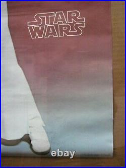 Star Wars Princess Leia Movie Vintage Poster Garage 1977 Cng2149
