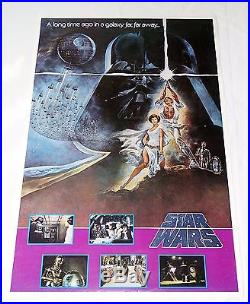 Star Wars Promotional Poster Vintage Original Tom Jung In a Galaxy Far, Far Away