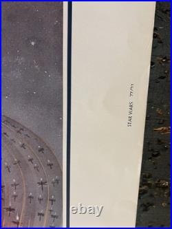 Star Wars RARE 30x40 1977 Orig. Vintage movie poster heavy stock rolled 425
