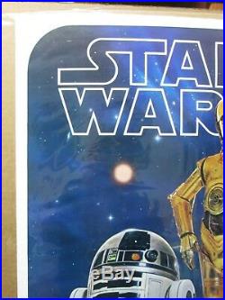 Star Wars ROBOTS the Movie 1977 R2D2 3Po Vintage Poster Inv#G3296