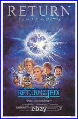 Star Wars Return Of The Jedi Original One Vintage Rolled Movie Poster 27x411985