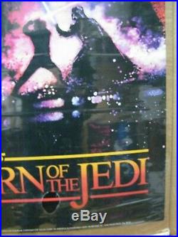Star Wars Return of the Jedi 1983 Vintage Poster Lucas Films Inv#G6197
