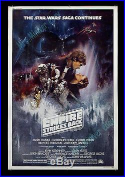Star Wars THE EMPIRE STRIKES BACK 40x60 Movie Poster! RARE RECALLED ROLLED