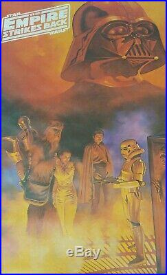 Star Wars The Empire Strikes Back 1980 Boris Vallejo Coca Cola 3 Poster Set VTG