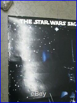 Star wars George Lucas Poster Vintage 1983 The Empire strikes back movie C356