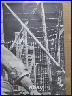 Steve MCQueen Vintage 1970's vintage poster the great escape movie 20443