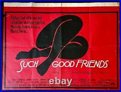 Such Good Friends Original Quad Movie Cinema Poster Saul Bass Artwork Vintage