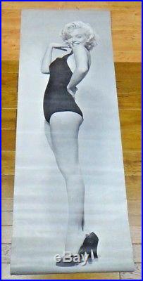 Super Rare Vintage Original 1950's Marilyn Monroe 6 Foot Bathing Suit Poster