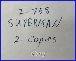 Superman Original US Movie Poster 1978 Vintage Exploitation Film