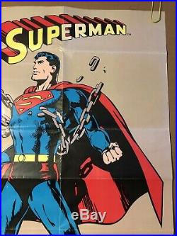 Superman Vintage Poster Pin up Cartoon Superhero TV Movie Memorabilia Superman Vintage Poster Pin up Cartoon Superhero TV Movie Memorabilia