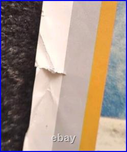 Superman the Movie 1978 Commercial Vintage Poster 23 x 36 Christopher Reeve Ex