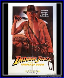 TEMPLE OF DOOM ADVANCE Us 1SH Vintage Movie Poster Original 1984