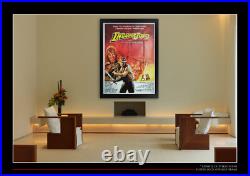 TEMPLE OF DOOM? Large French Grande Vintage Movie Poster Original 1984